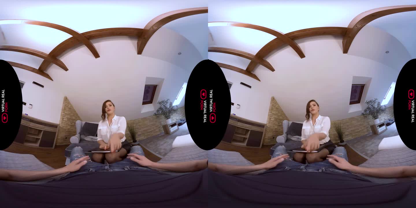 Watch Busty French teacher Anna Polina is sucking and riding cock in VR porn video - Watch Full HD Video Stream Online on ePornOne.