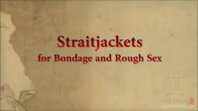 Straight jackets for bondage and sex