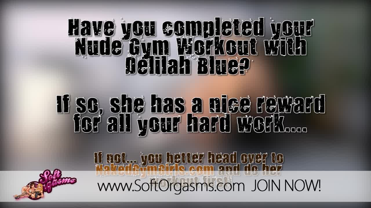 Watch Delilah Blue rubbing her sweaty pussy after her workout porn video - Watch Full HD Video Stream Online on ePornOne.