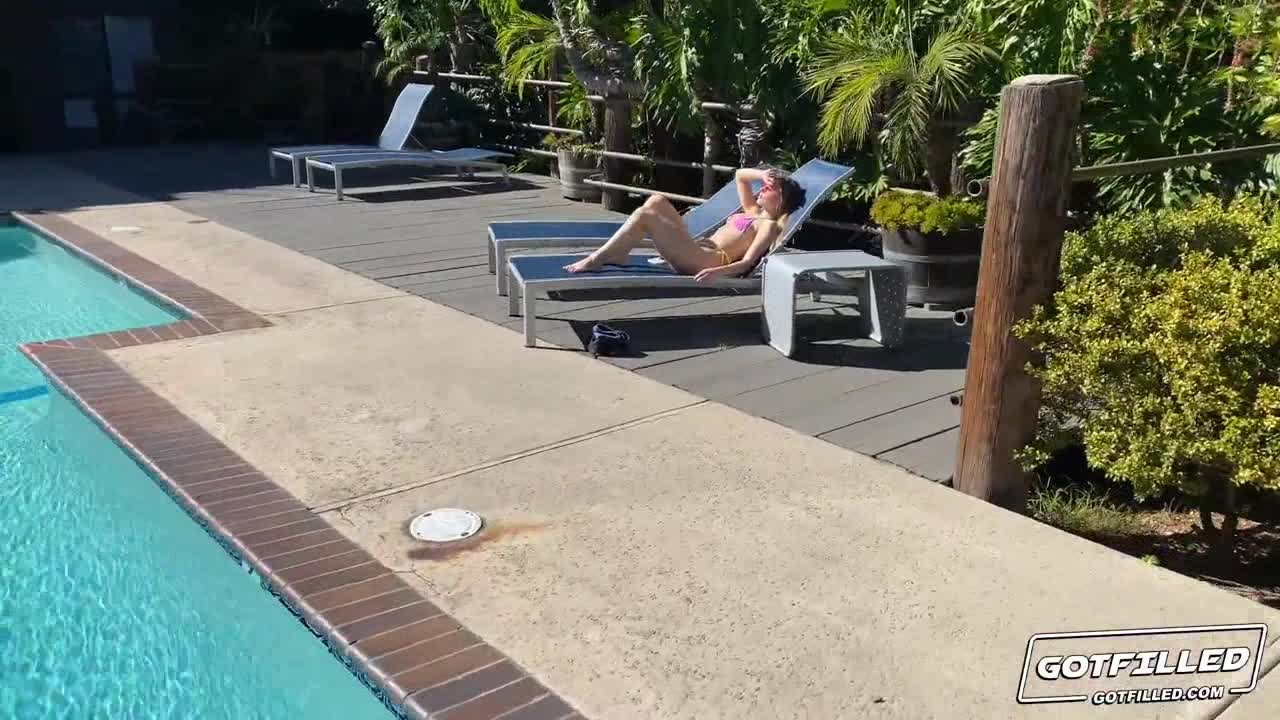 Watch Hottie Anna Claire Clouds rides a hard cock after her sun bathing porn video - Watch Full HD Video Stream Online on ePornOne.