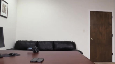 Layla and her first backroom casting couch