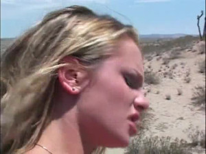 Squirting Girl Briana Banks gets fucked on a Rock