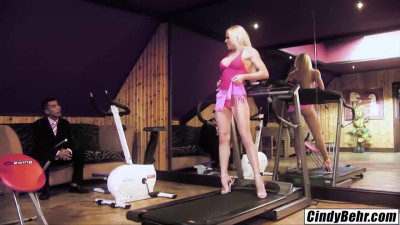 Cindy Behr works out with big dick rides and fucks