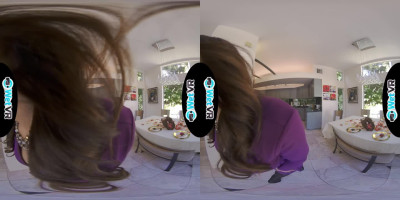 Festive Redhead Jane Rogers gets fucked hard in VR on Halloween