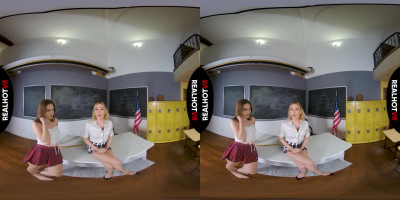 Freya Parker and Aiden Ashley in vr porn video