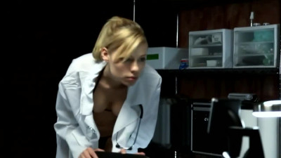 CSI Nicole Ray gets pounded in Crime Lab Threesome