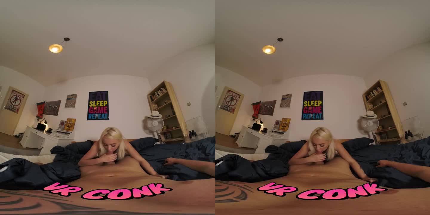 Watch Teen roommate Marilyn Sugar is sucking and riding a big cock in VR porn video - Watch Full HD Video Stream Online on ePornOne.