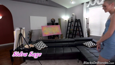 Sidra Sage has her ass destroyed by big black dick