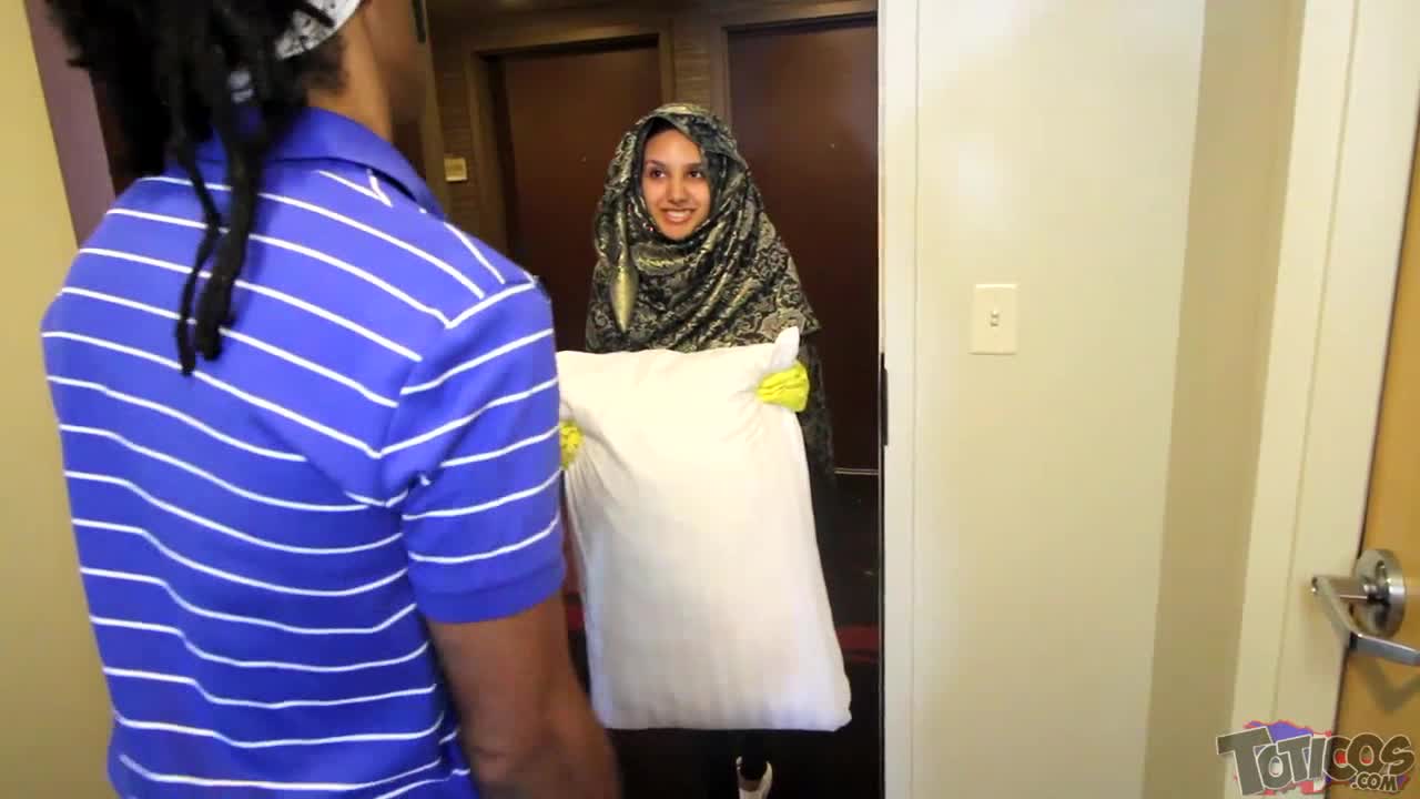 Watch Arab teen maid in hijab Jasmine Angel wants a BBC porn video - Watch Full HD Video Stream Online on ePornOne.