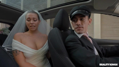 Lusty and hung chauffeur fucks slutty bride Yae Triplex