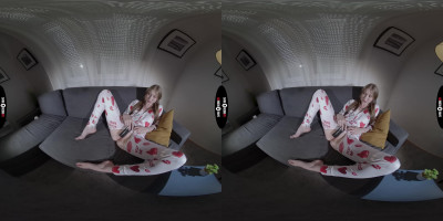 St Martha cums uncontrollably on his big prick in this VR free porn video