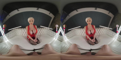 Busty blonde starlet Tanya Virago gets fucked anally in VR sex scene