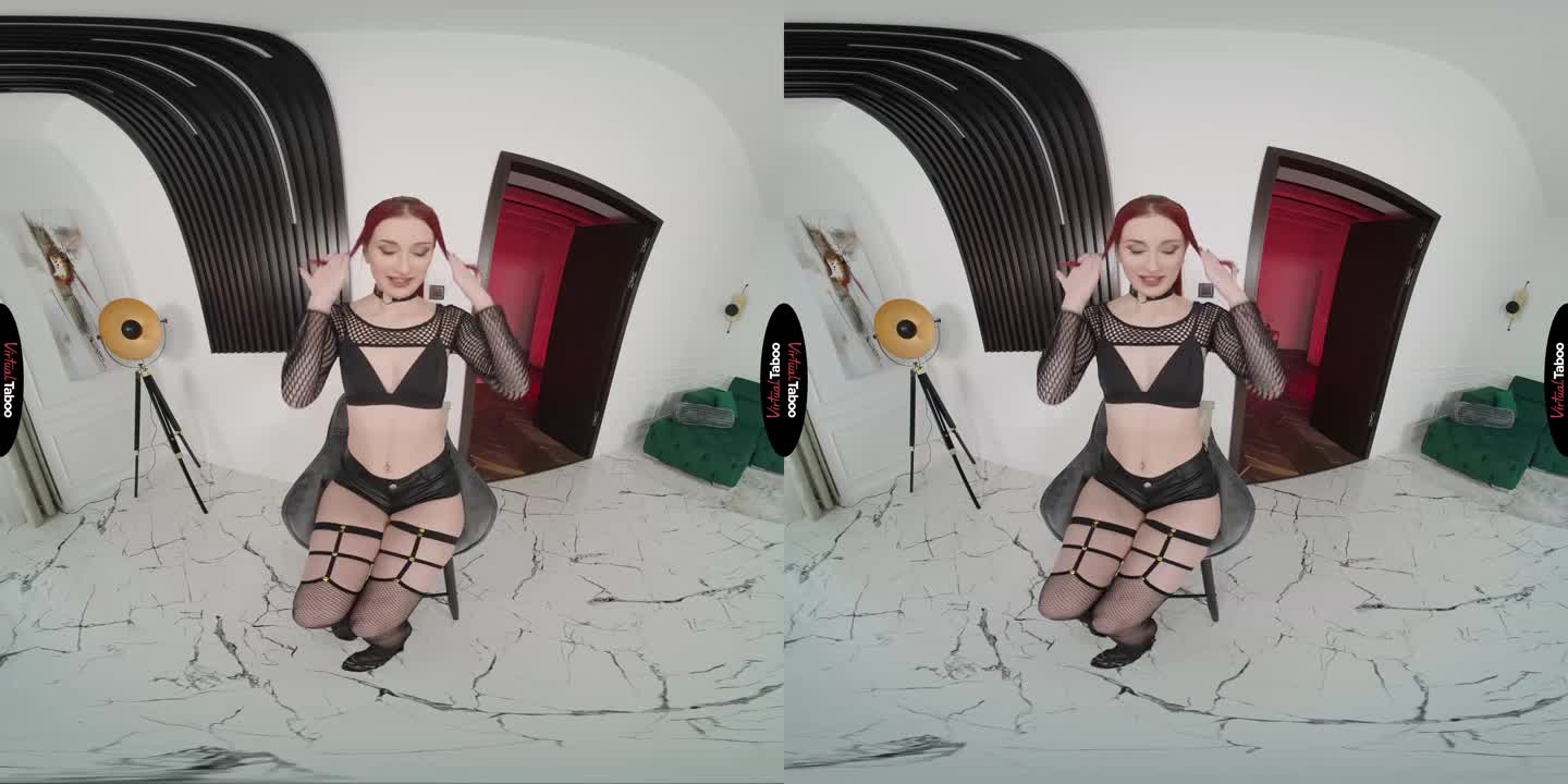 Watch Horny redhead babe Gigi Rouge in sexy black lingerie masturbates her pussy porn video - Watch Full HD Video Stream Online on ePornOne.